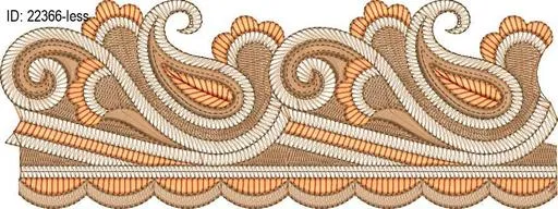 less embroidery design-ID:22366