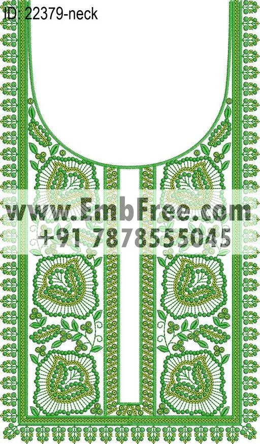 Embroidery Designs for dress id:22379