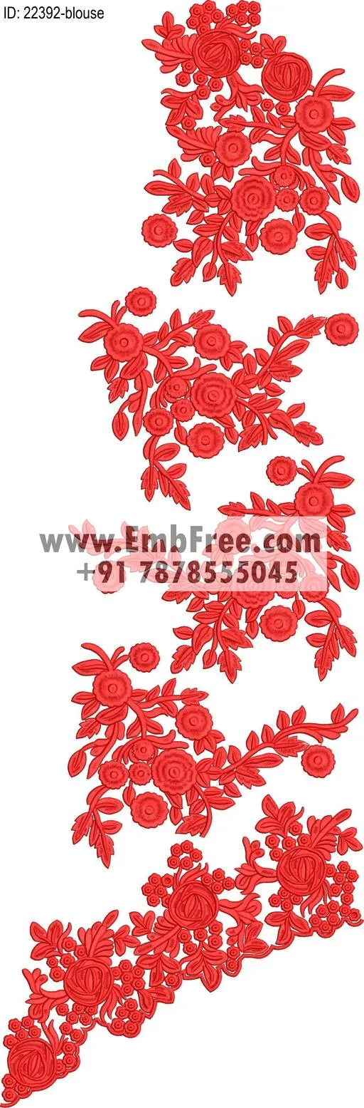 blouse embroidery design-ID:22392
