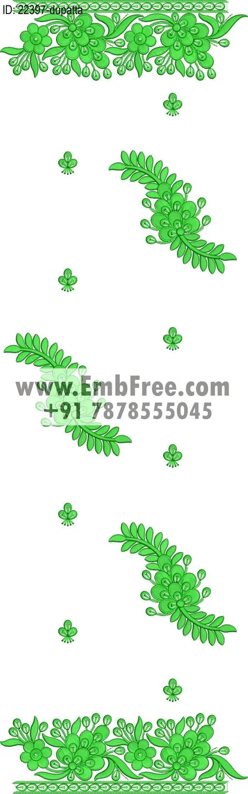 top suit embroidery design