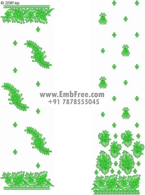 top suit embroidery design thumbnail 2