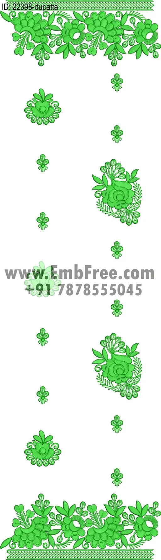 top suit embroidery design