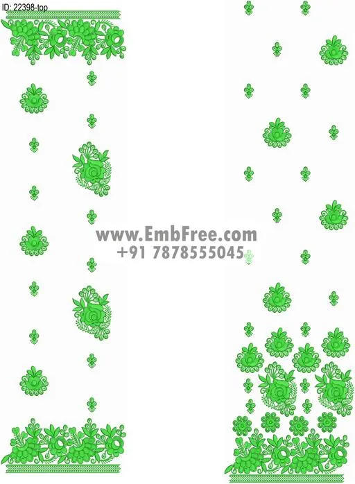 top suit embroidery design-ID:22398
