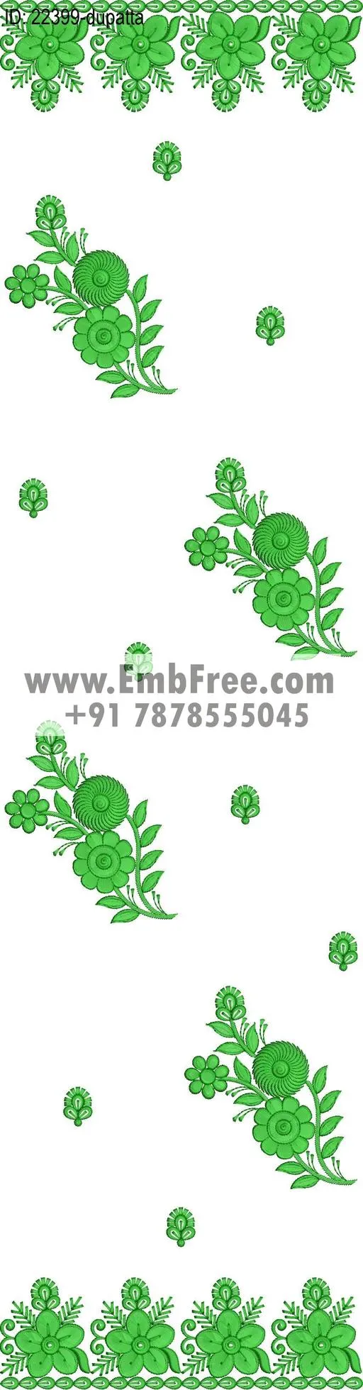 top suit embroidery design