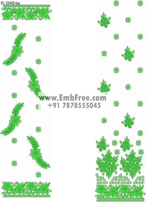 top suit embroidery design thumbnail 2