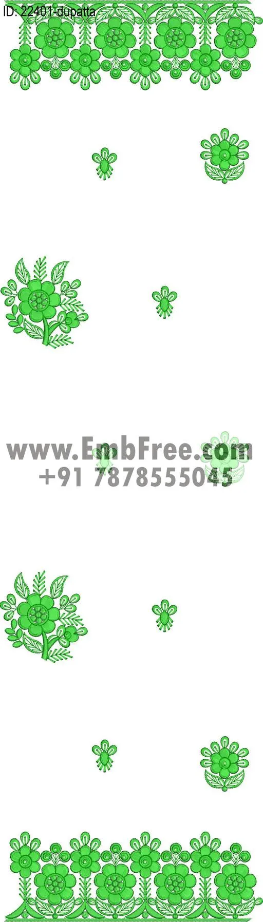 top suit embroidery design