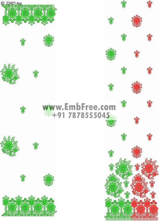 top suit embroidery design thumbnail 2