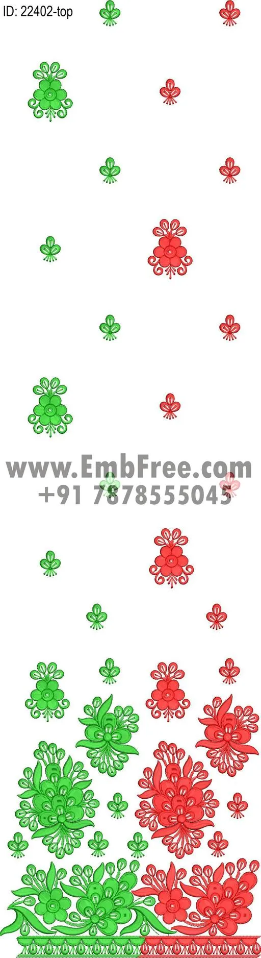 top suit embroidery design-ID:22402