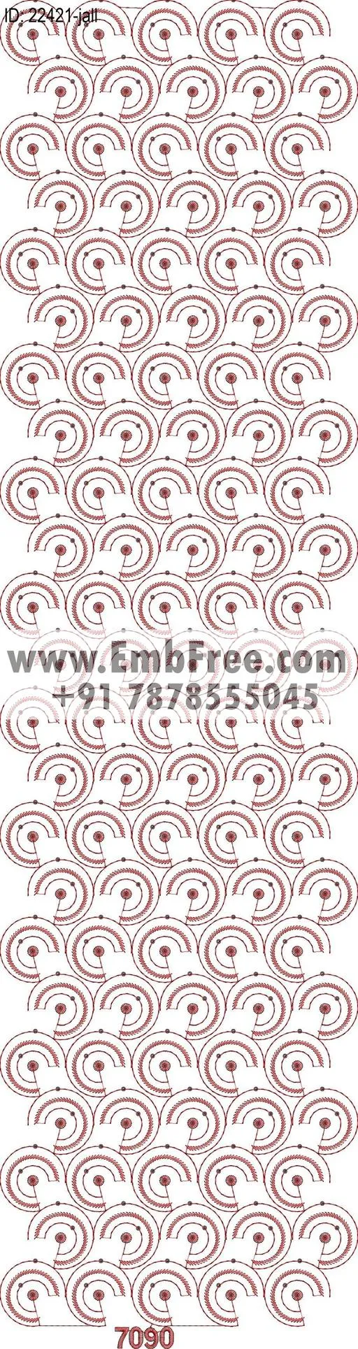 garment embroidery design-ID:22421