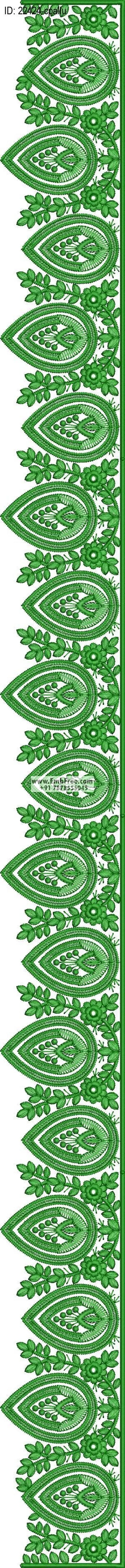 saree cpallu embroidery design