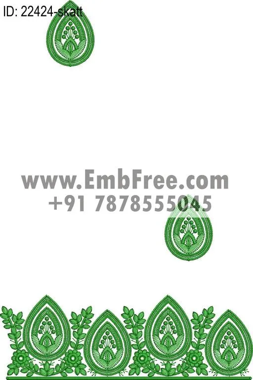saree cpallu embroidery design thumbnail 3