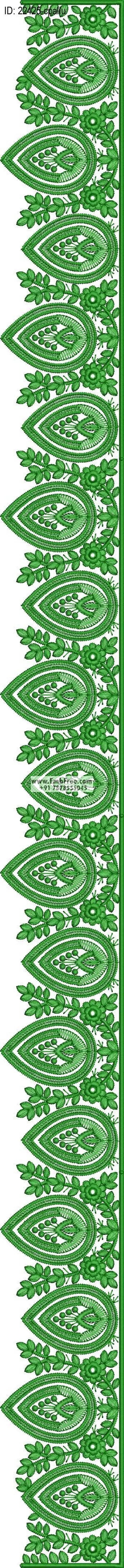 saree cpallu embroidery design