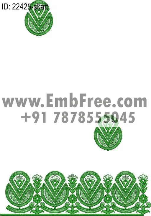 saree cpallu embroidery design thumbnail 3