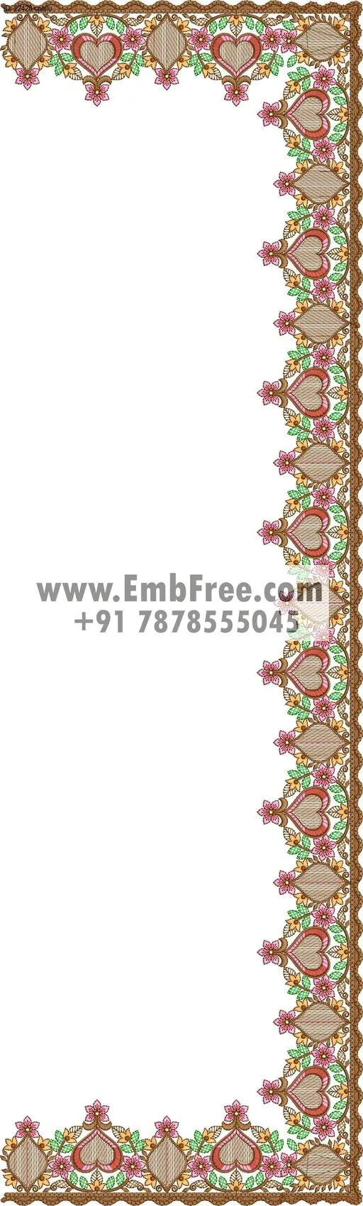 saree cpallu embroidery design