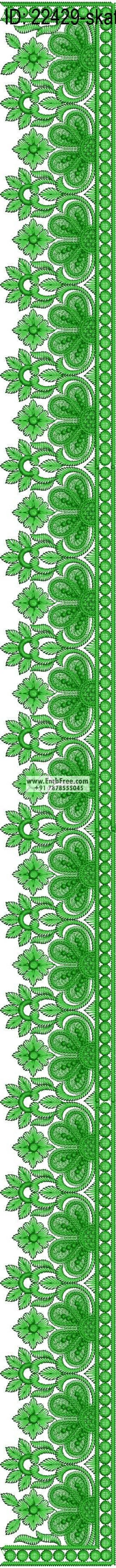 saree cpallu embroidery design thumbnail 3