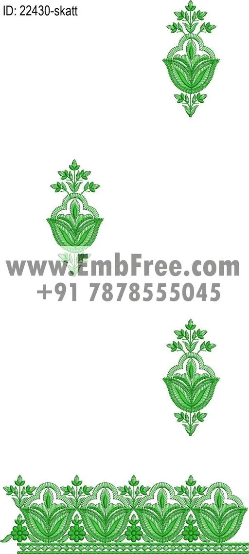 saree cpallu embroidery design thumbnail 3