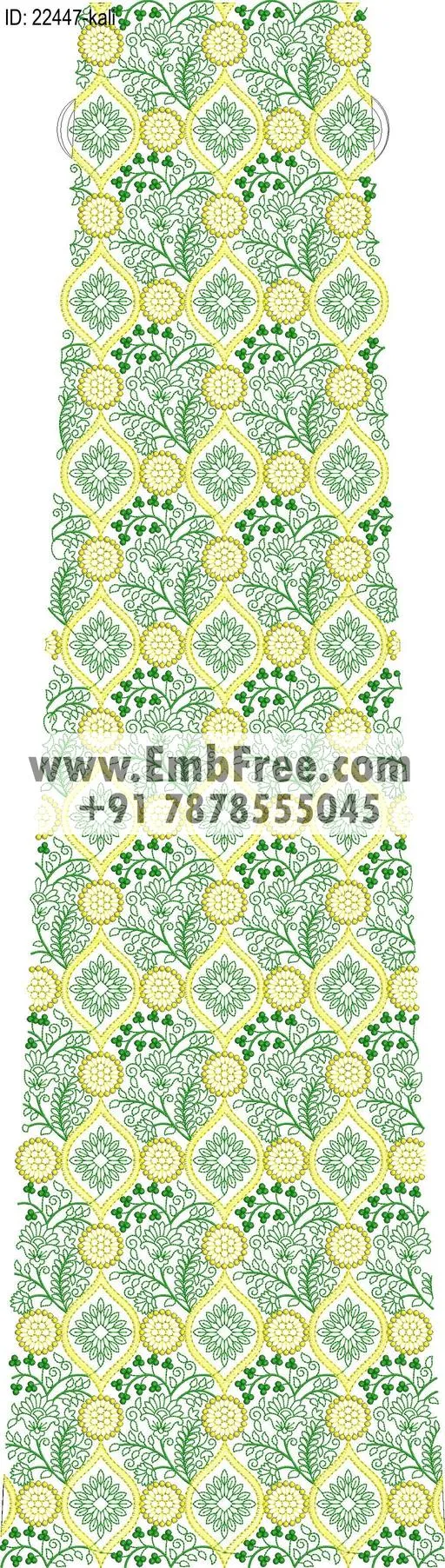 Embroidery Designs for dress id:22447