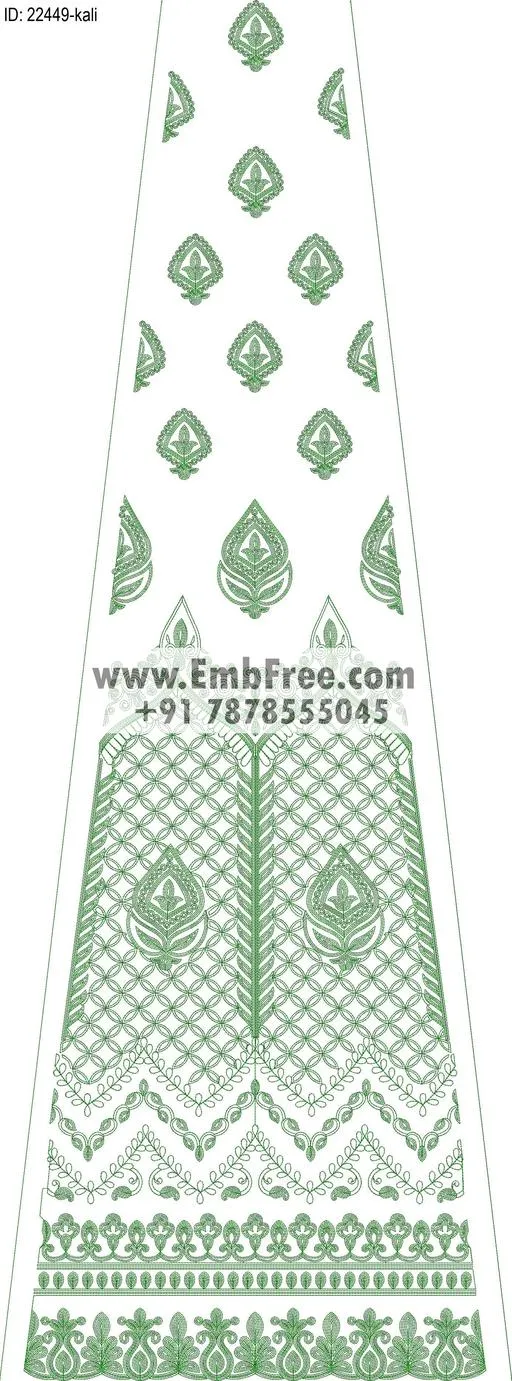 Embroidery Designs for dress id:22449