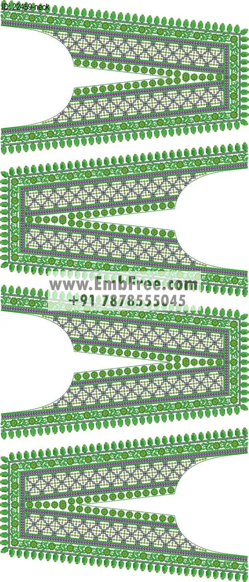 Embroidery Designs for dress id:22459