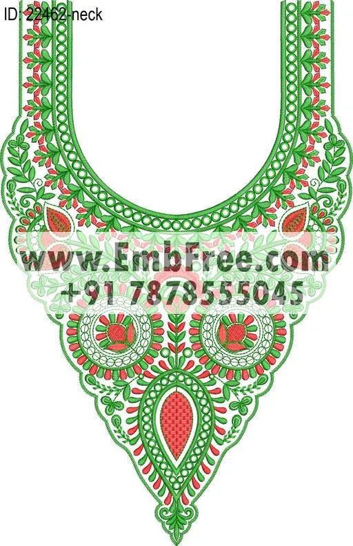 Embroidery Designs for dress id:22462