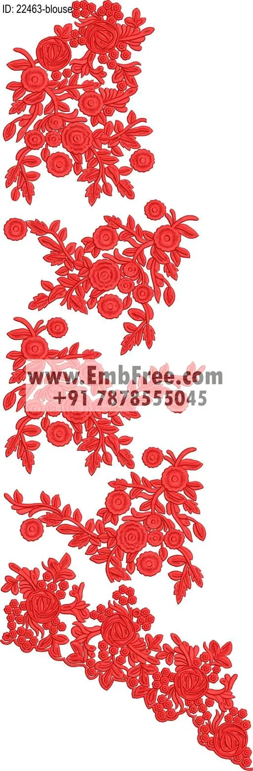 blouse embroidery design-ID:22463