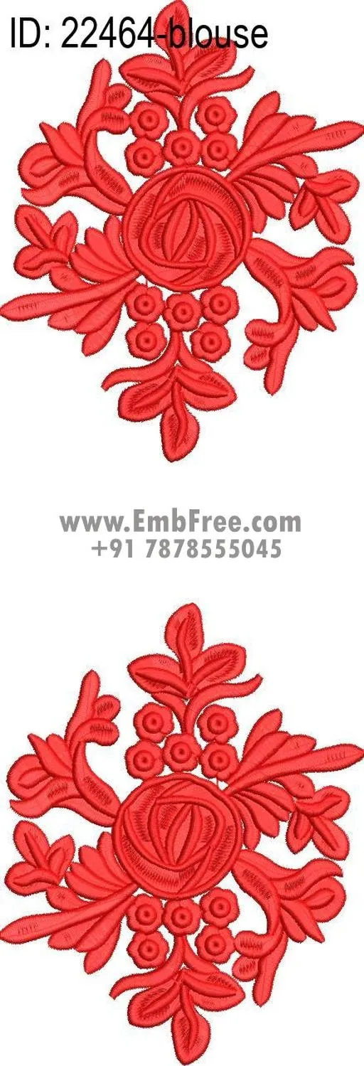 blouse embroidery design-ID:22464