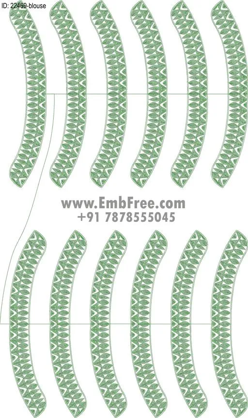 blouse embroidery design-ID:22469