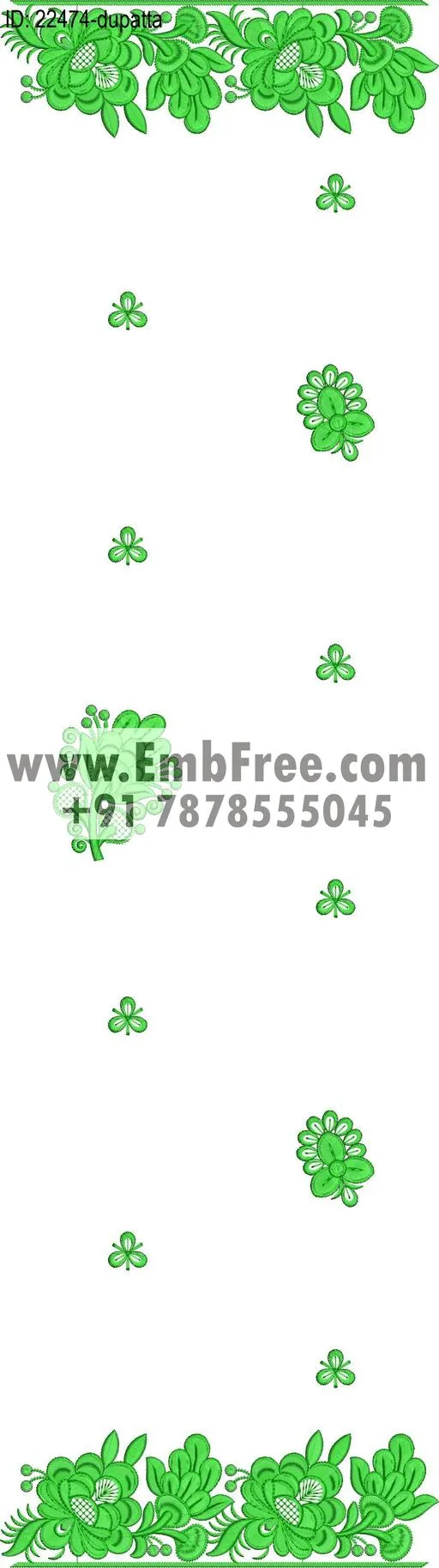 top suit embroidery design
