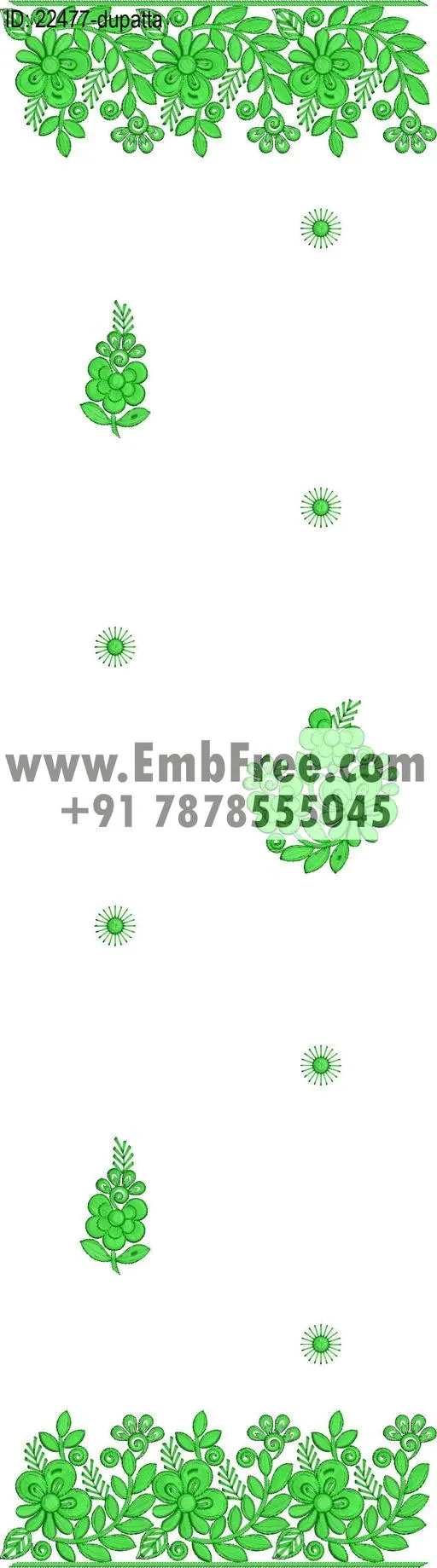 top suit embroidery design