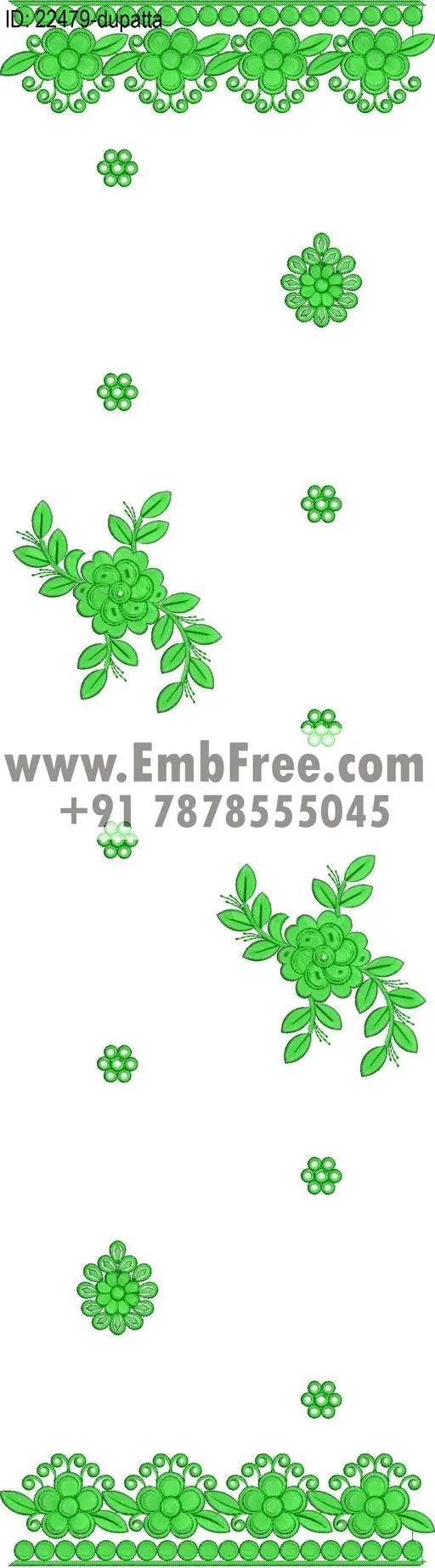 top suit embroidery design