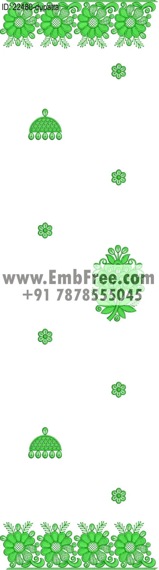 top suit embroidery design