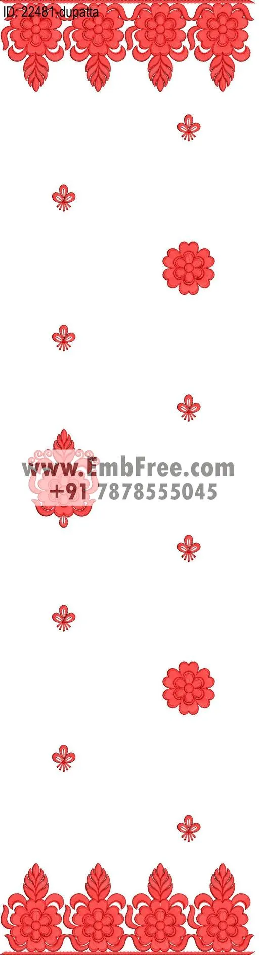 top suit embroidery design