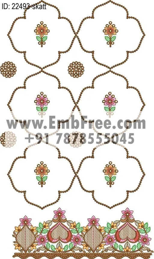 saree cpallu embroidery design thumbnail 3