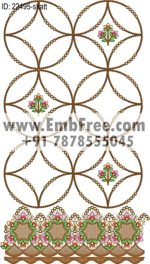 saree cpallu embroidery design thumbnail 3