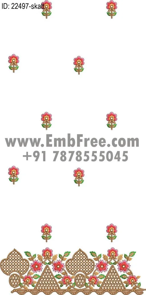 saree cpallu embroidery design thumbnail 3