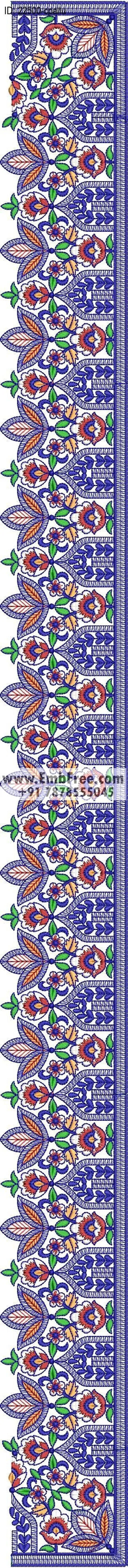 saree cpallu embroidery design