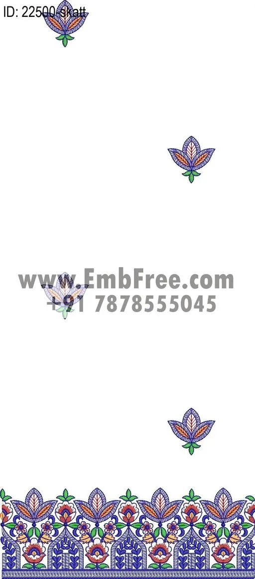 saree cpallu embroidery design thumbnail 3