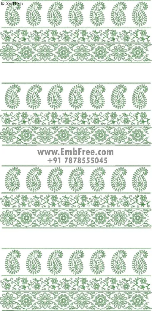 Embroidery Designs for dress id:22511