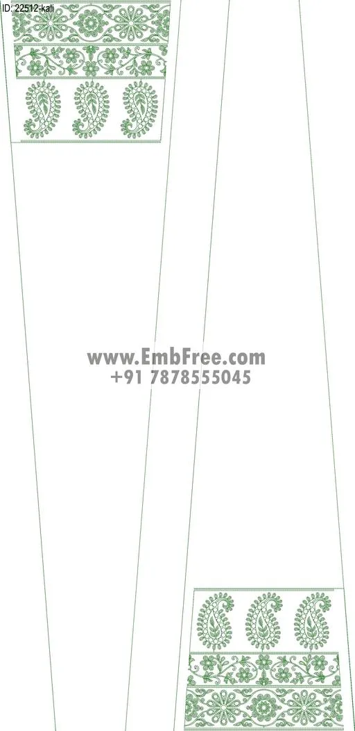 Embroidery Designs for dress id:22512