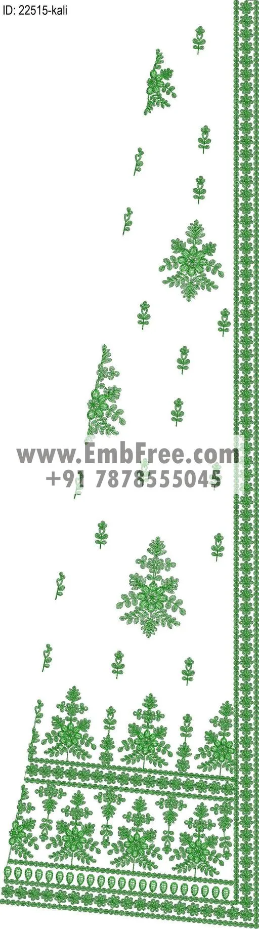 Embroidery Designs for dress id:22515