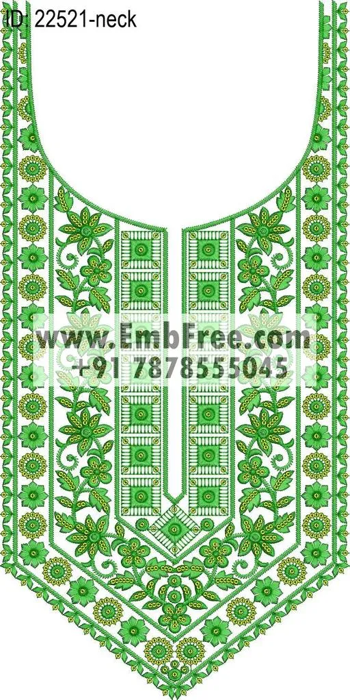 Embroidery Designs for dress id:22521
