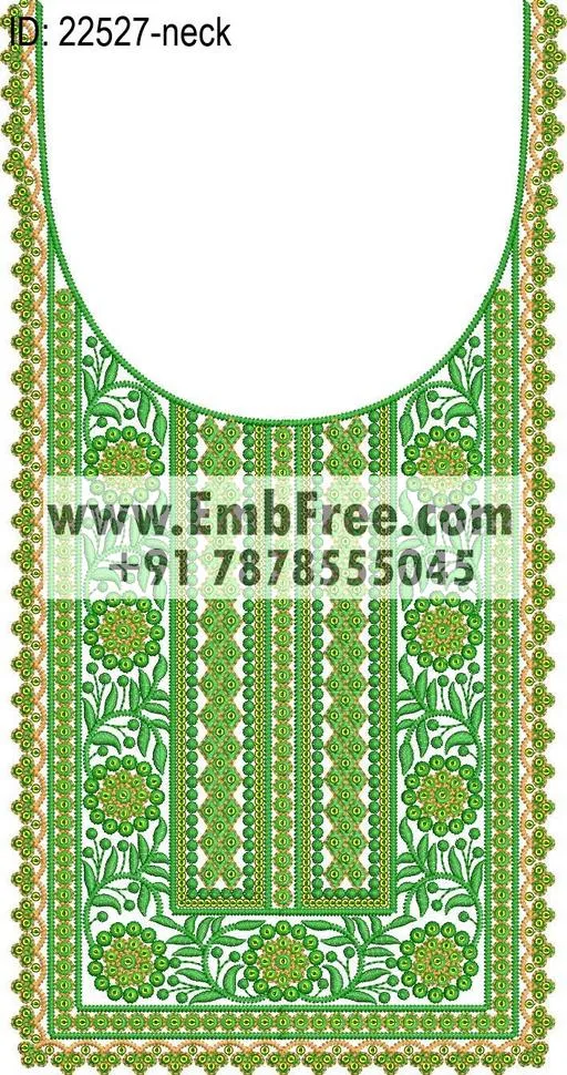 Embroidery Designs for dress id:22527
