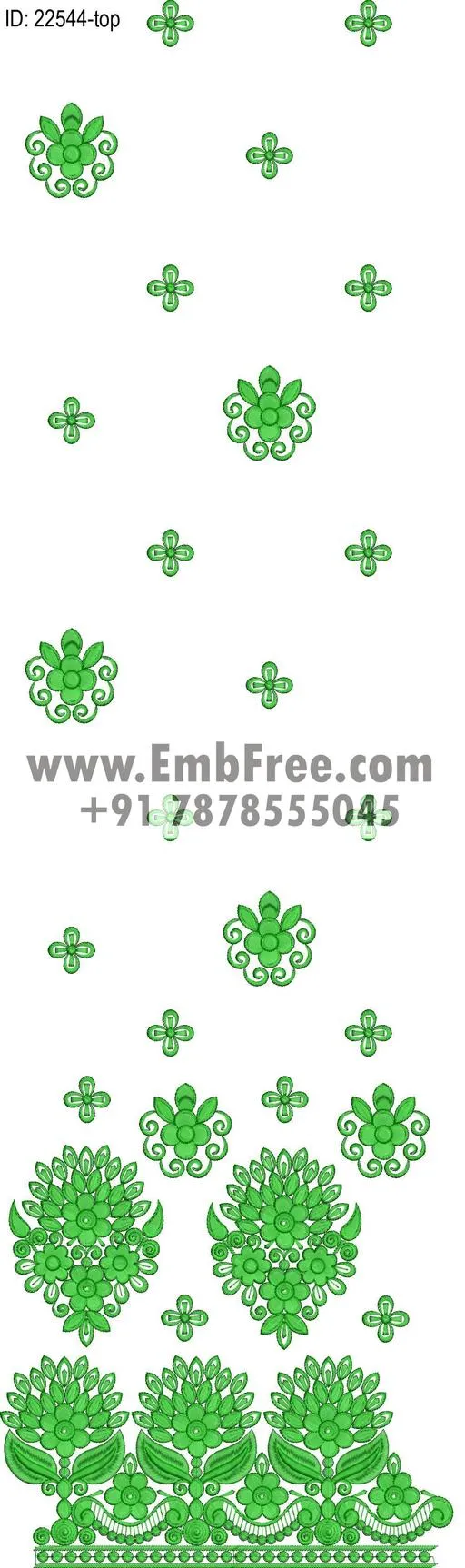 Embroidery Designs for dress id:22544