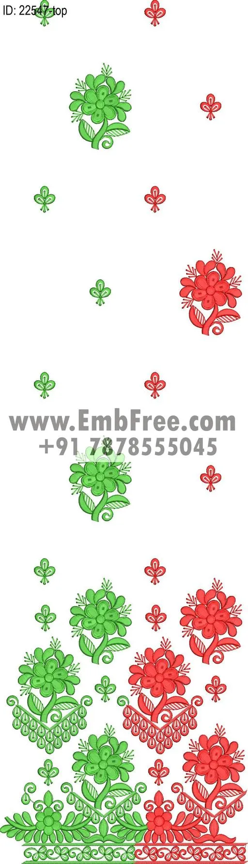 Embroidery Designs for dress id:22547