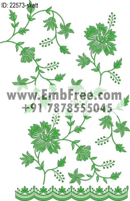 saree cpallu embroidery design thumbnail 3