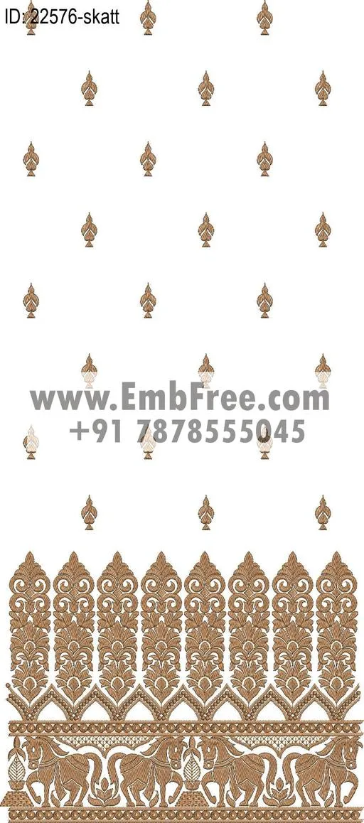 saree cpallu embroidery design thumbnail 3