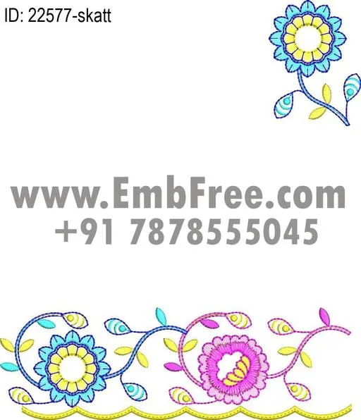 saree cpallu embroidery design thumbnail 3