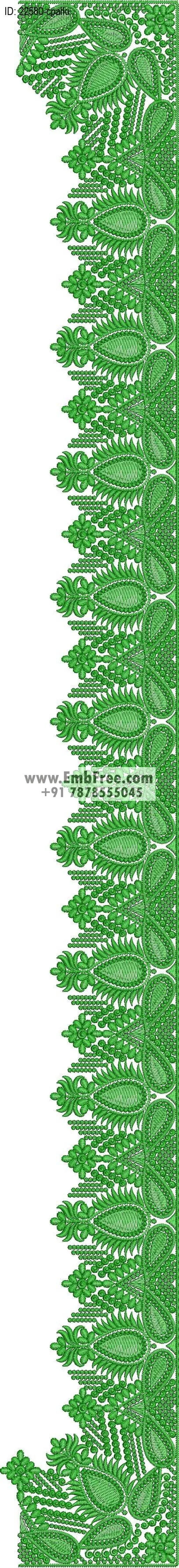saree cpallu embroidery design