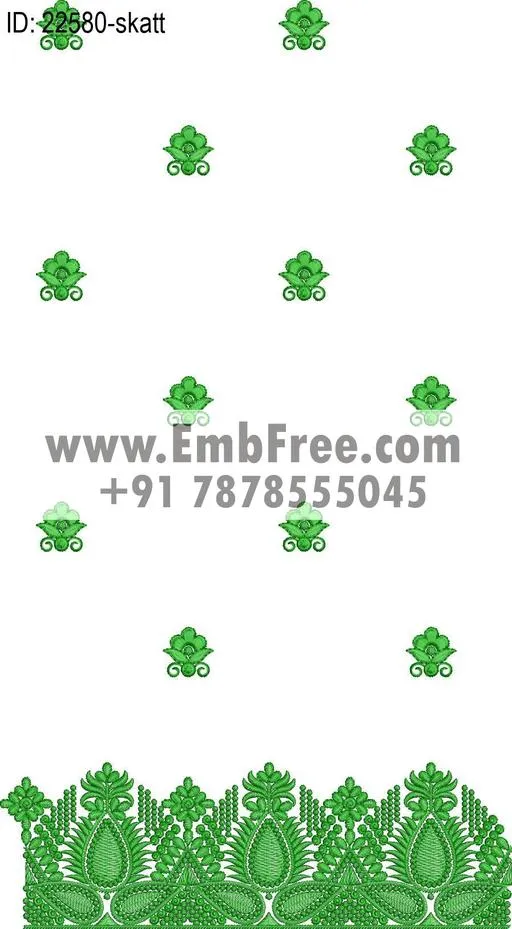 saree cpallu embroidery design thumbnail 3