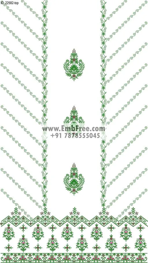 dress single head embroidery design-ID:22582